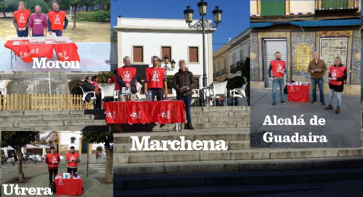 La clase obrera de Alcalá de Guadaira, Marchena, Utrera y Morón de la Frontera están de enhorabuena porque las ideas comunistas han vuelto después de muchos años huérfanos de ellas,…