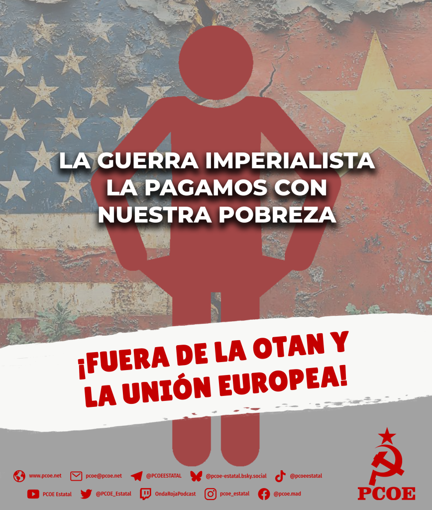 La guerra la pagaremos con nuestra pobreza