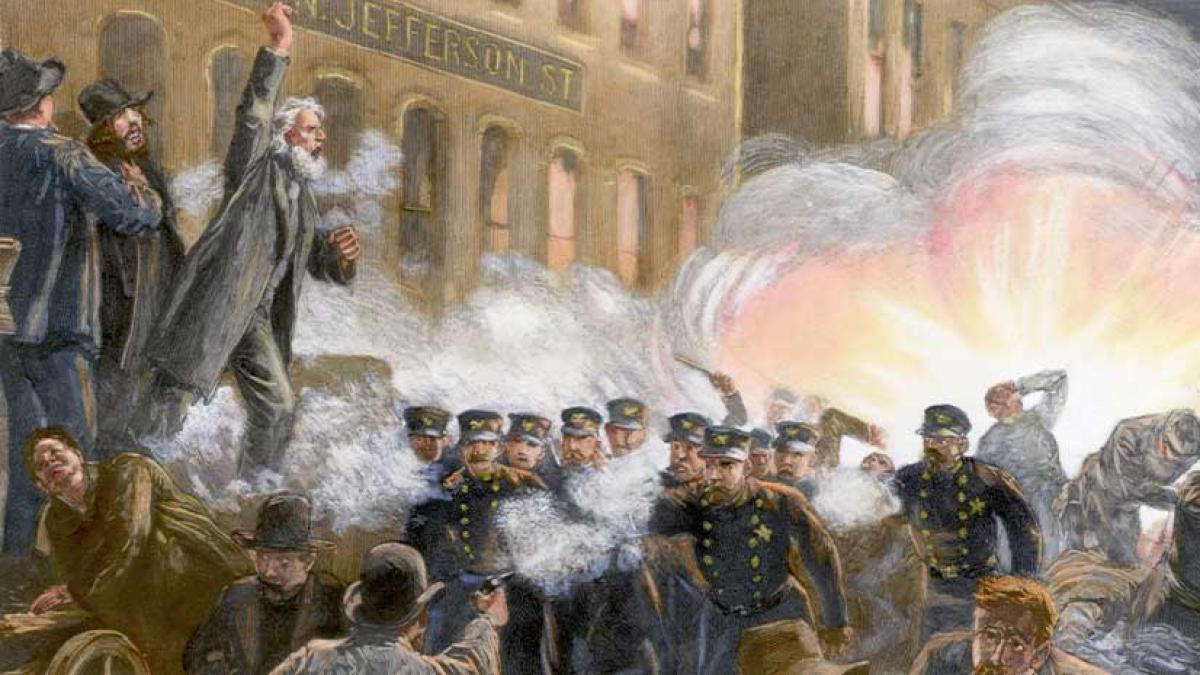 Un primero de mayo de división de la clase obrera